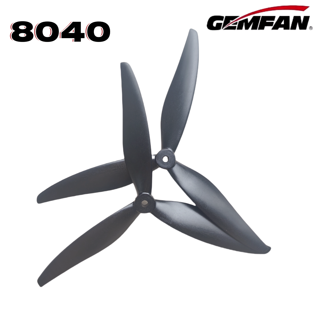 Fpv Drone Motor - Gemfan 8040 8X4X3 3 ใบมีด 8