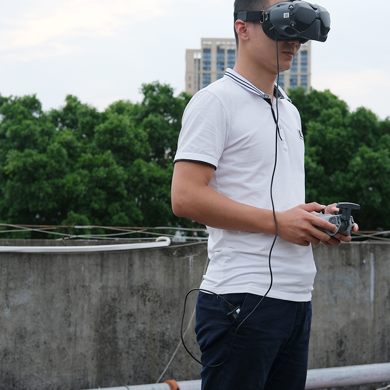Fpv Drone Charger - สายชาร์จแบตเตอรี่สำหรับแว่นตา DJI FPV/Avata Drone Goggles V2
