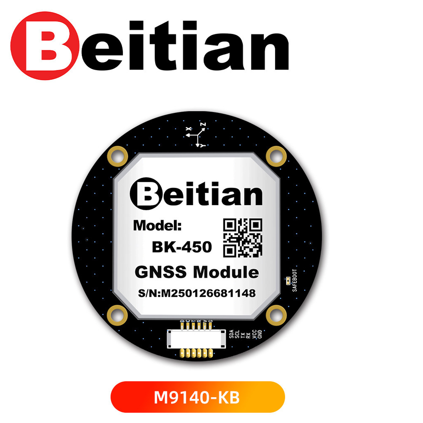 Fpv Drone Antenna - โมดูล GPS Beitian BK-450 BK450 M9