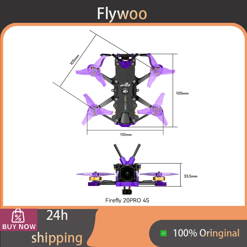 Fpv Drone Tool Kit - ชุดโครงคาร์บอนไฟเบอร์ Flywoo Firefly 20PRO & 25
