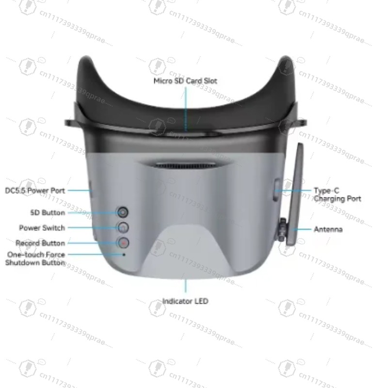 Fpv Drone Goggles - แว่นตา FPV แบบอนาล็อก BETAFPV VR04 หน้าจอ