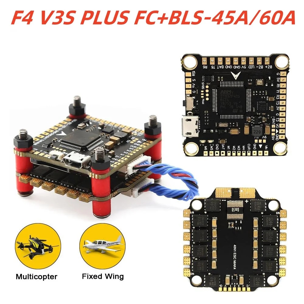 YSIDO NEW F4 V3S PLUS ชุดควบคุ - Betaflight Fc F4 บทวิจารณ์และราคา