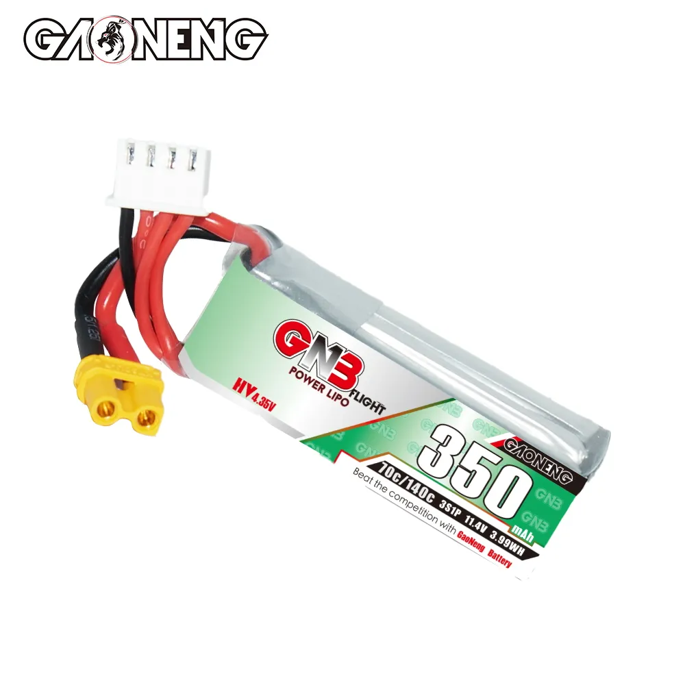 แบตเตอรี่ Gaoneng GNB 350mAh 3 - Fpv Drone Goggles บทวิจารณ์และราคา