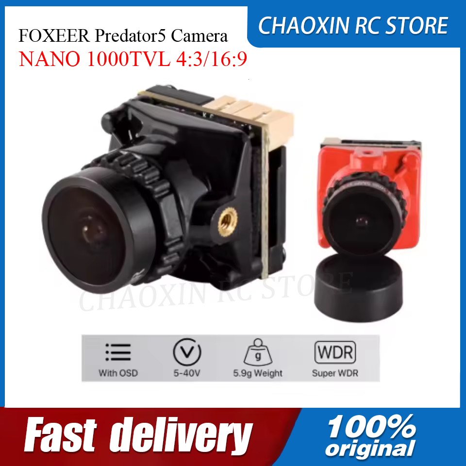 กล้อง FOXEER Predator5 NANO 10 - Fpv Drone Battery บทวิจารณ์และราคา