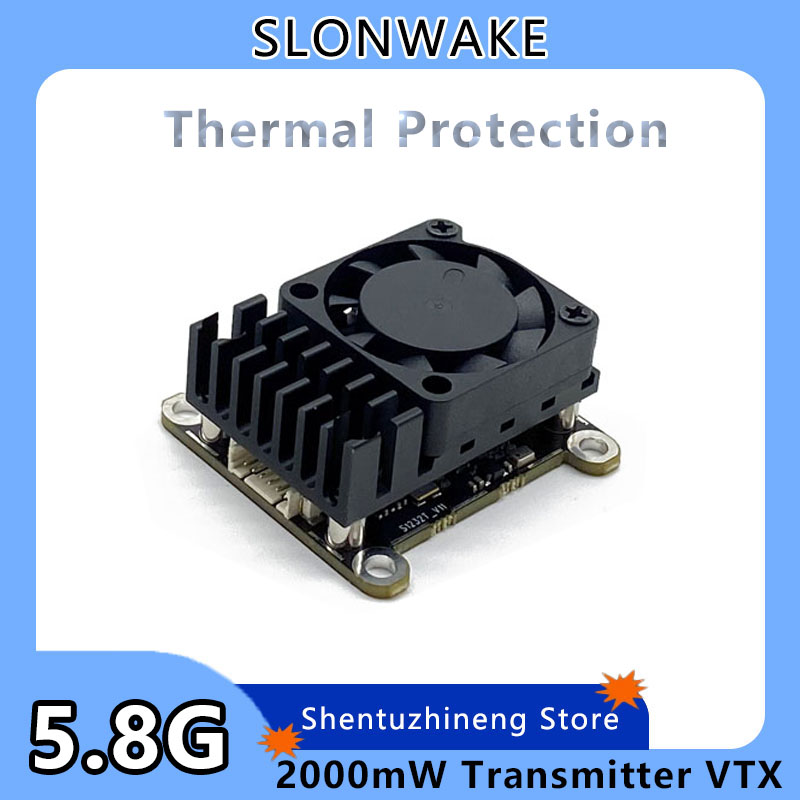 อัปเกรดใหม่ 5.8Ghz 2W ตัวส่งสั - Fpv Drone Receiver บทวิจารณ์และราคา