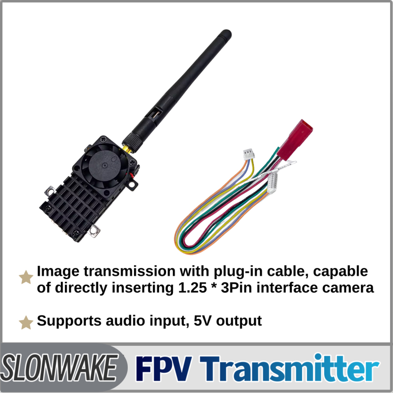 โมดูลส่งสัญญาณวิดีโอ SLONWAKE  - Fpv Drone Receiver บทวิจารณ์และราคา